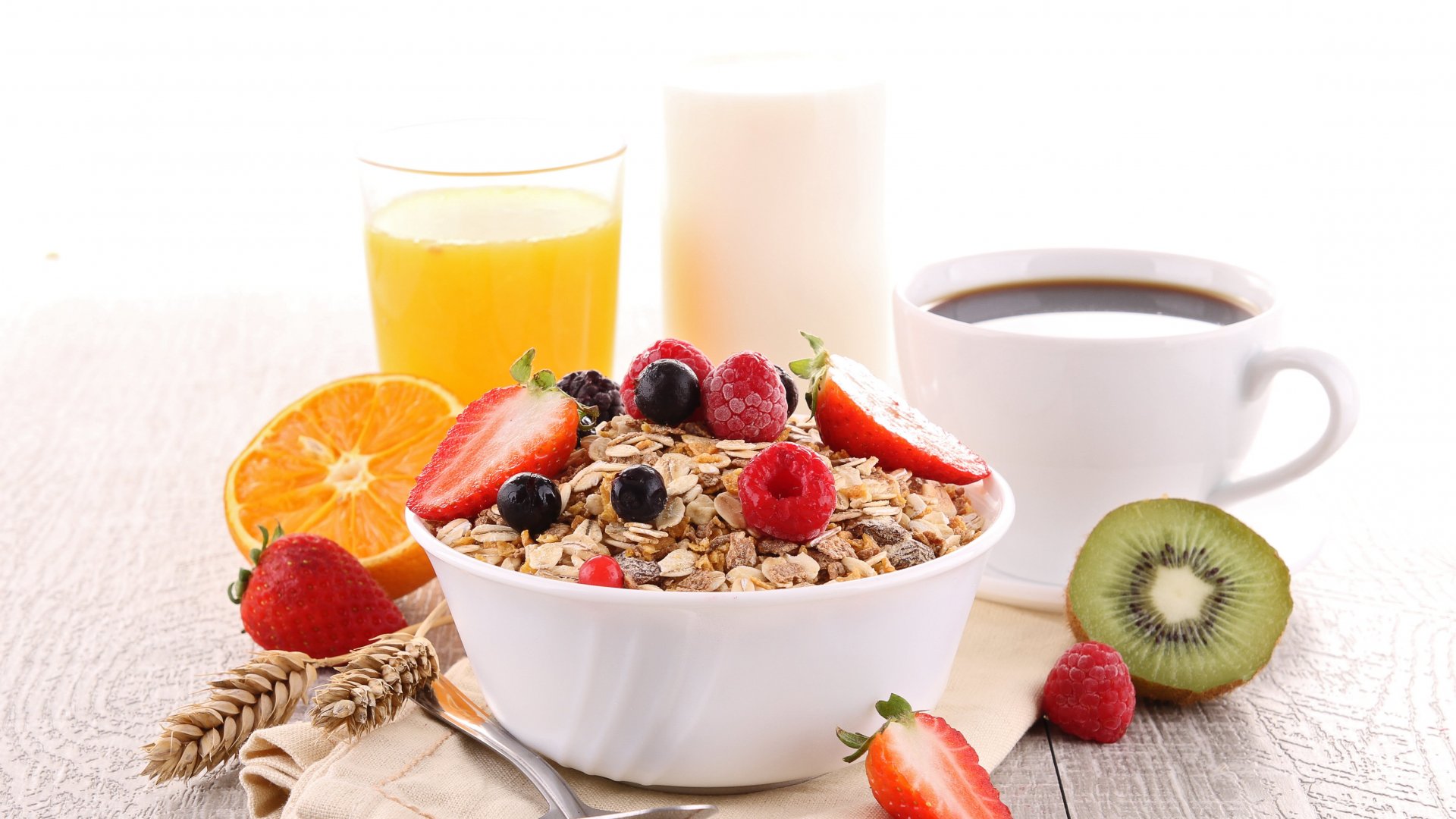 HD Wallpaper Healthy Breakfast Cereal