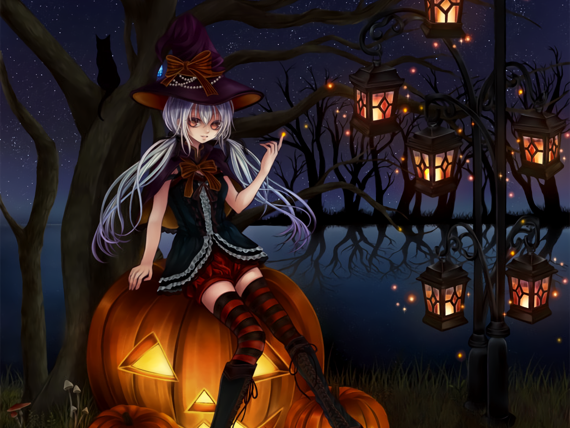 Halloween Anime HD Wallpaper 1920x1440