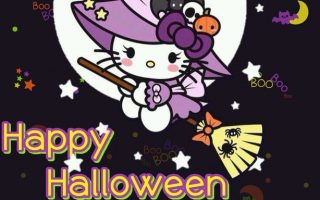 Hello Kitty Halloween Cute Wallpaper