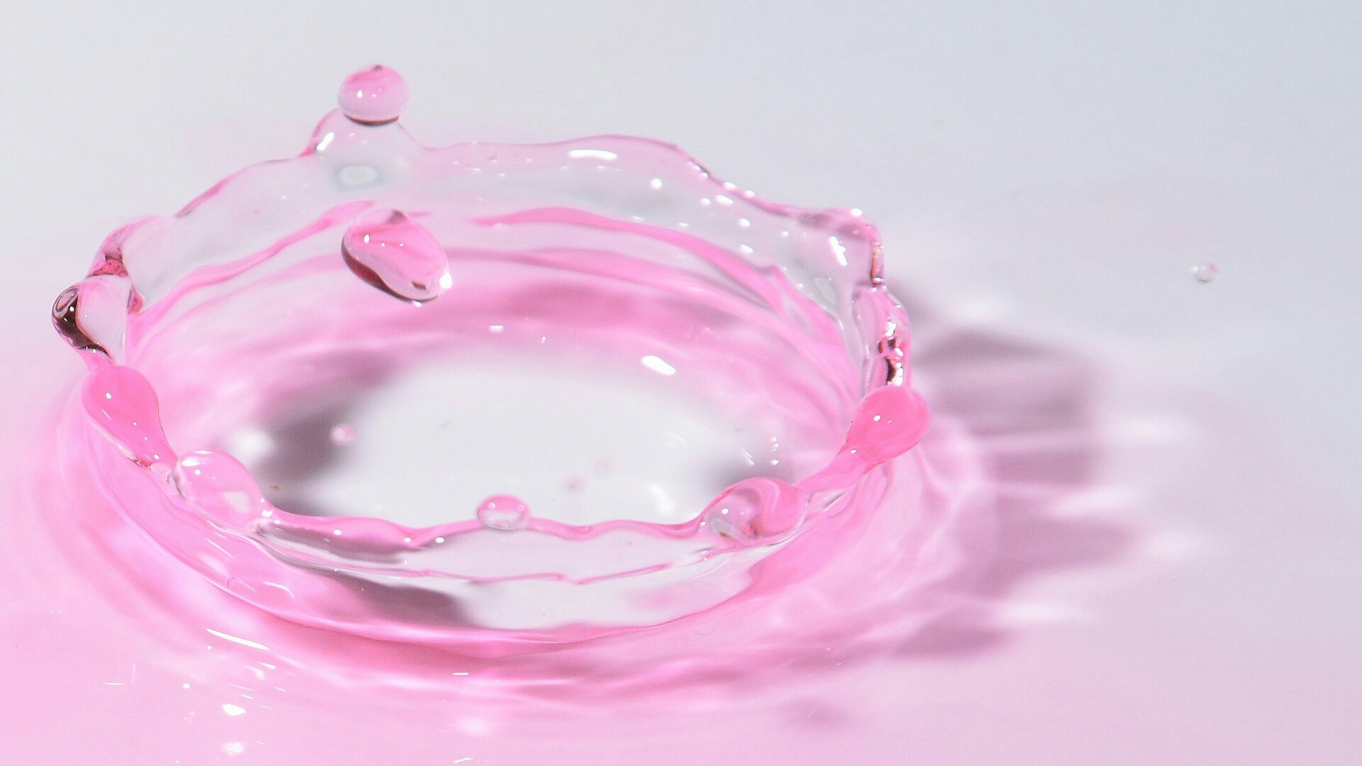 Pink Liquid Wallpaper Desktop