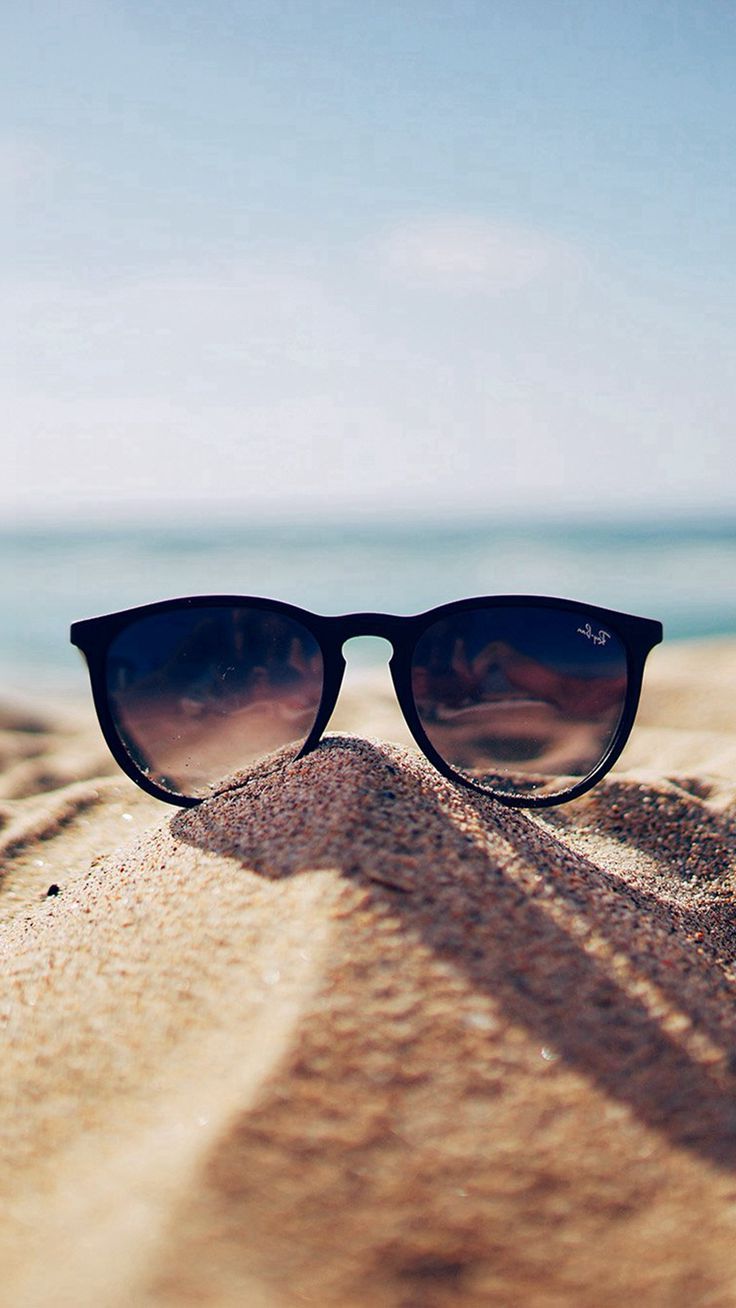 Sunglasses Sand Wallpaper For Mobile
