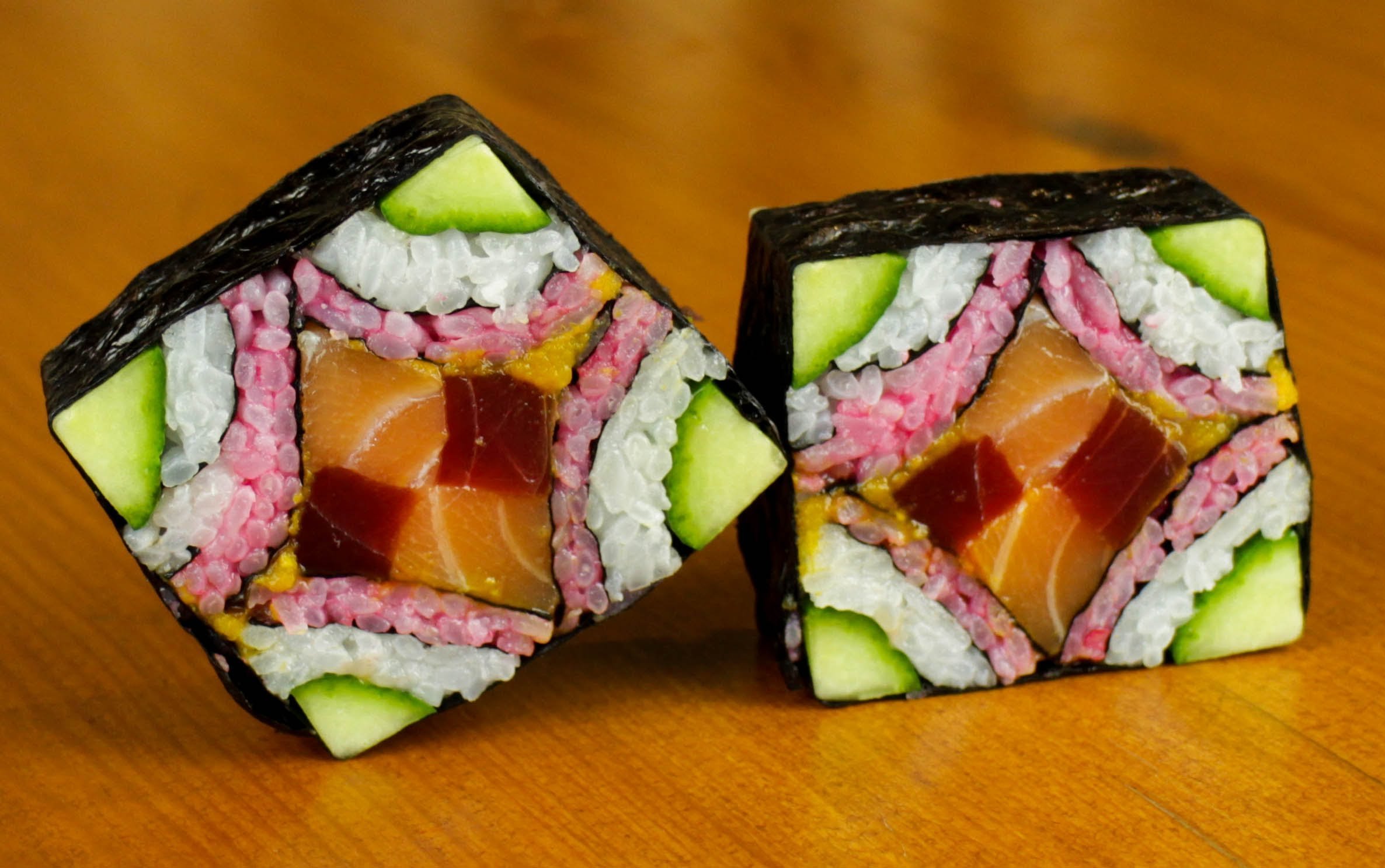 Sushi Japanese Food Wallpaper 2372x1487