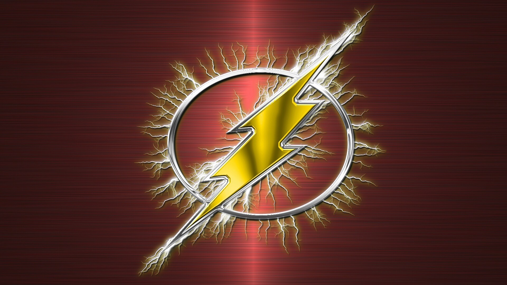 The Flash Logo Wallpaper 1920x1080