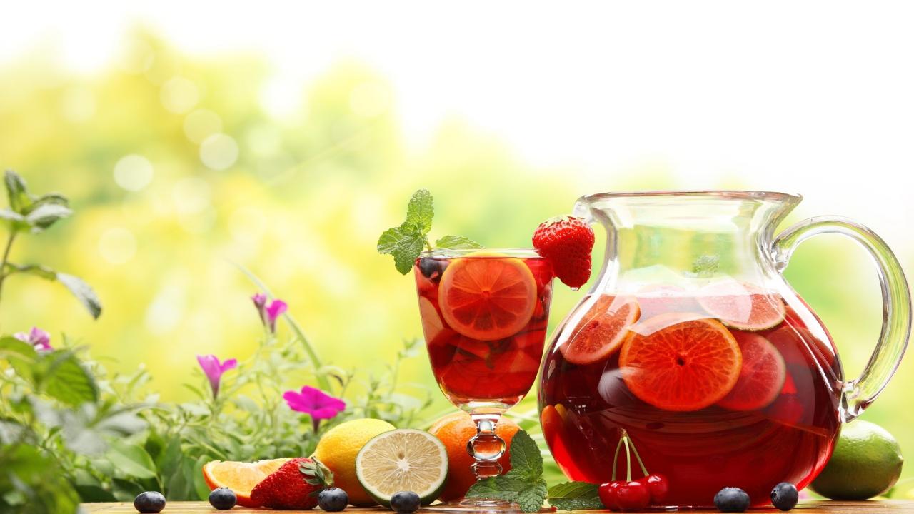 Wallpaper Fruits Juice Drink