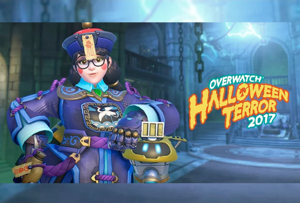 Wallpaper Overwatch Halloween New Blizzard Character 620x420