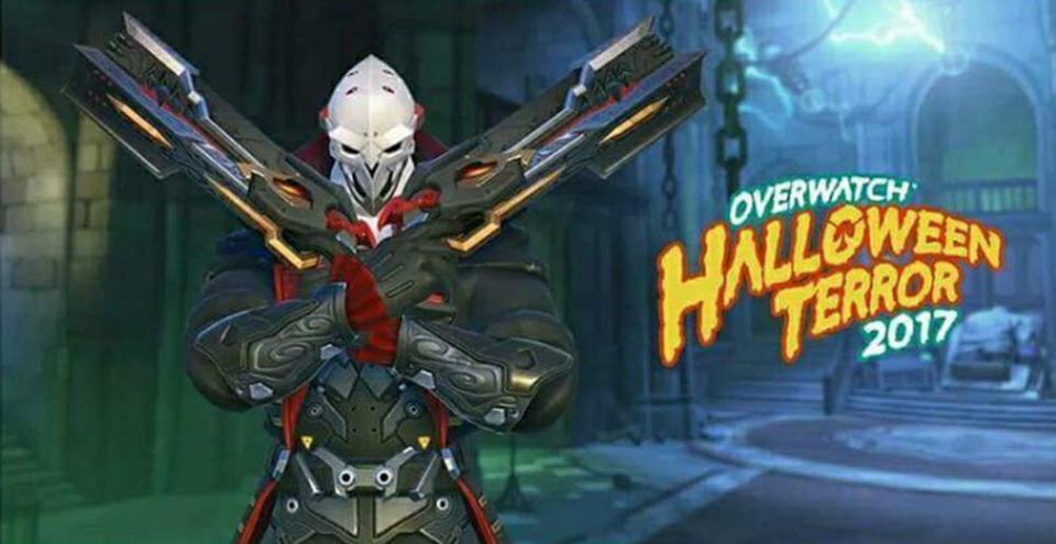 Wallpaper Overwatch Halloween Terror