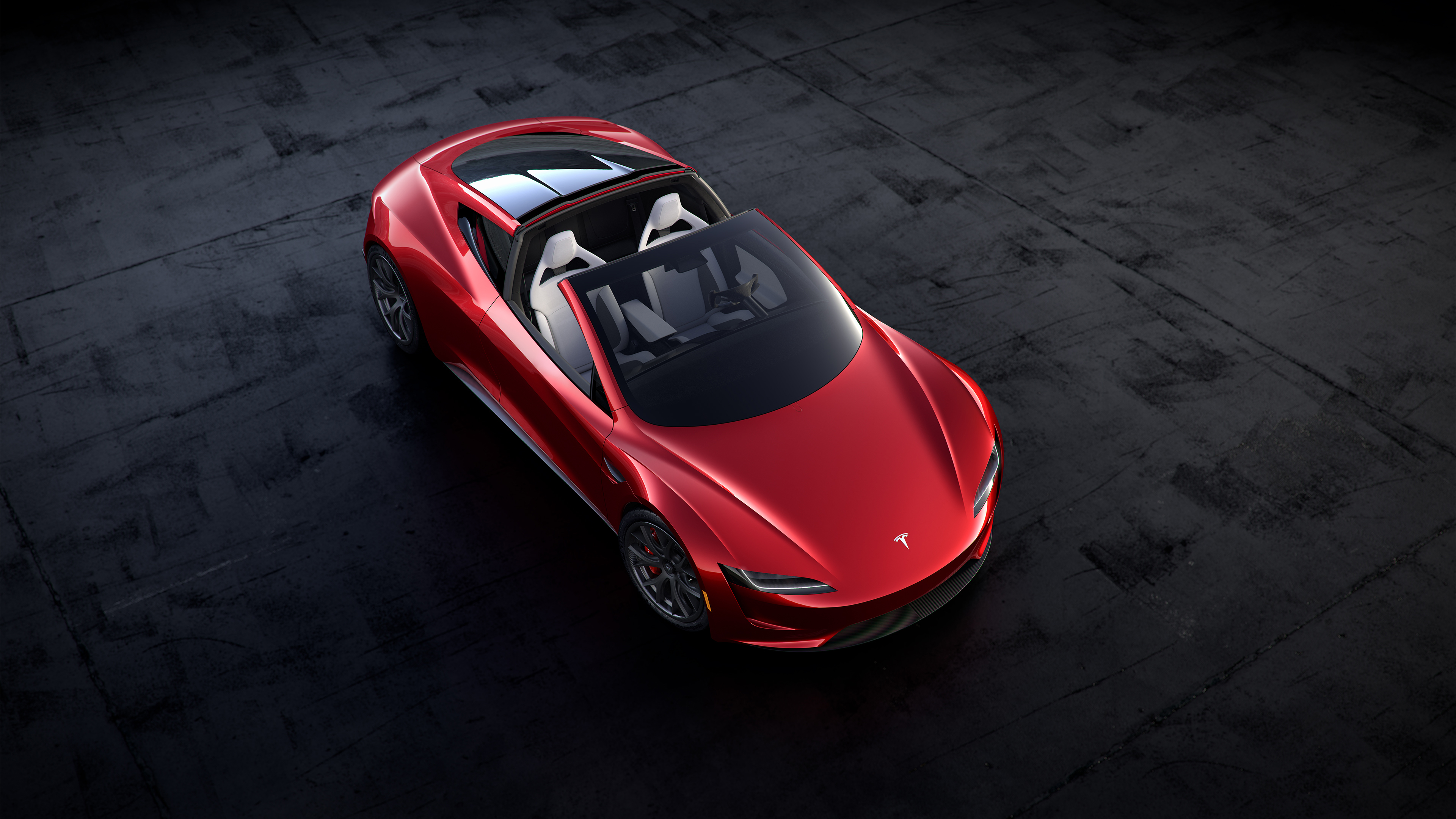 2020 Tesla Roadster Desktop Backgrounds 3840x2160
