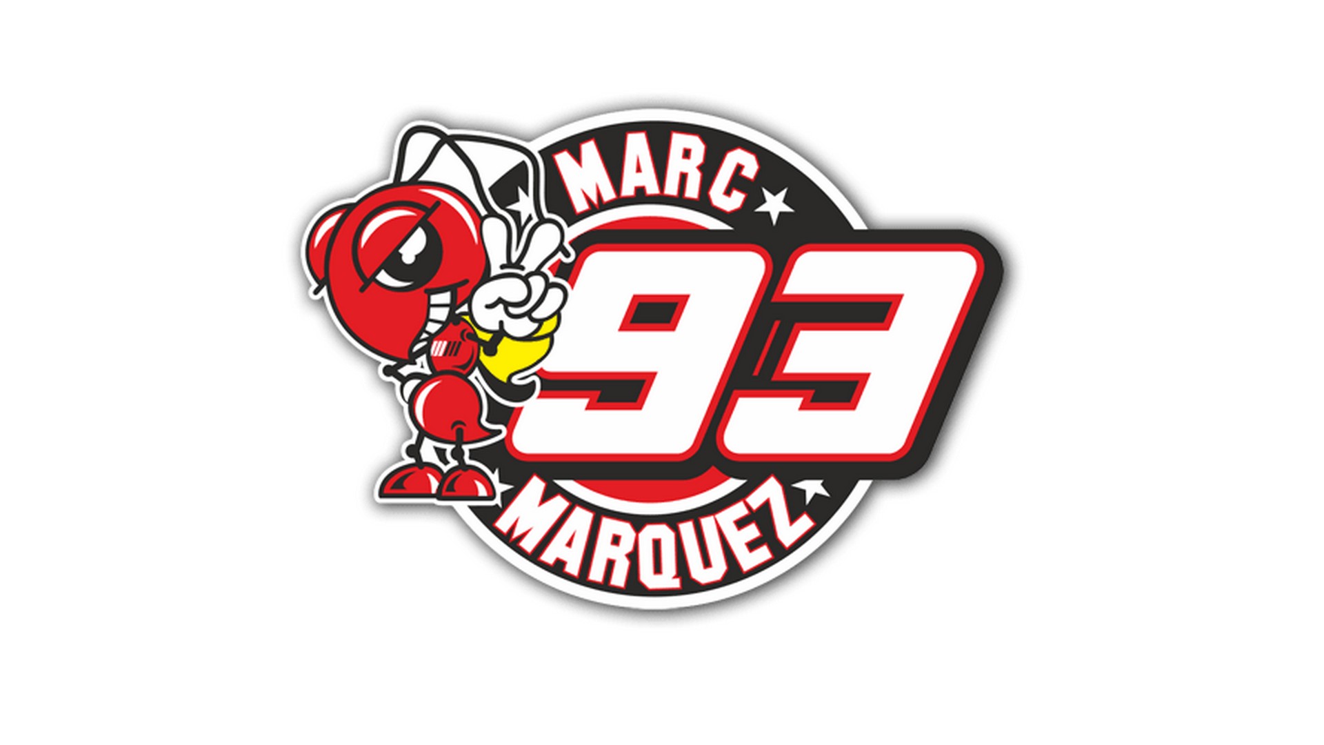 Marc Marquez Logo Wallpaper HD