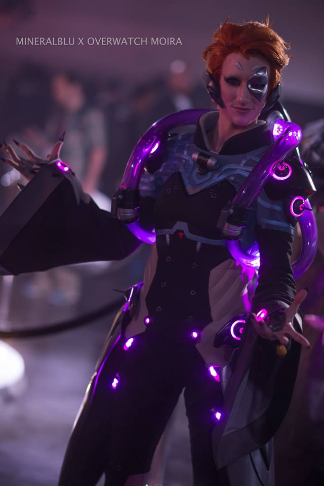 Overwatch Moira Wallpaper Android 640x960