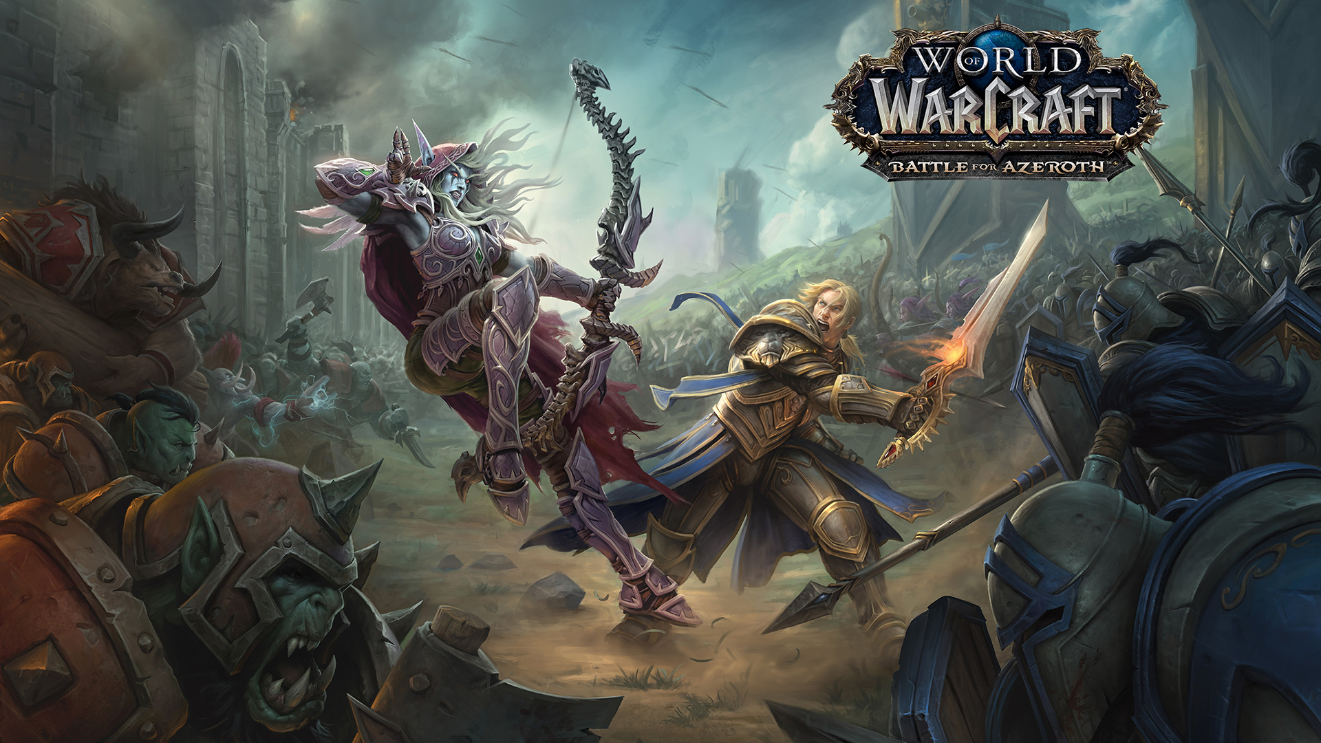 World of Warcraft Battle for Azeroth HD Wallpaper 1920x1080