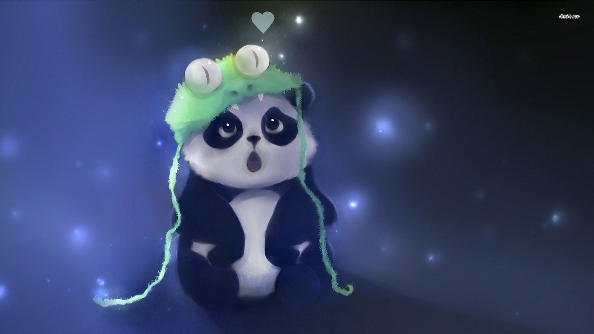 HD Cute Panda Wallpaper 1920x1080