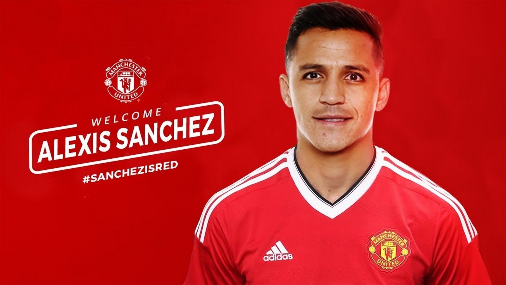 Alexis Sanchez MU Wallpaper