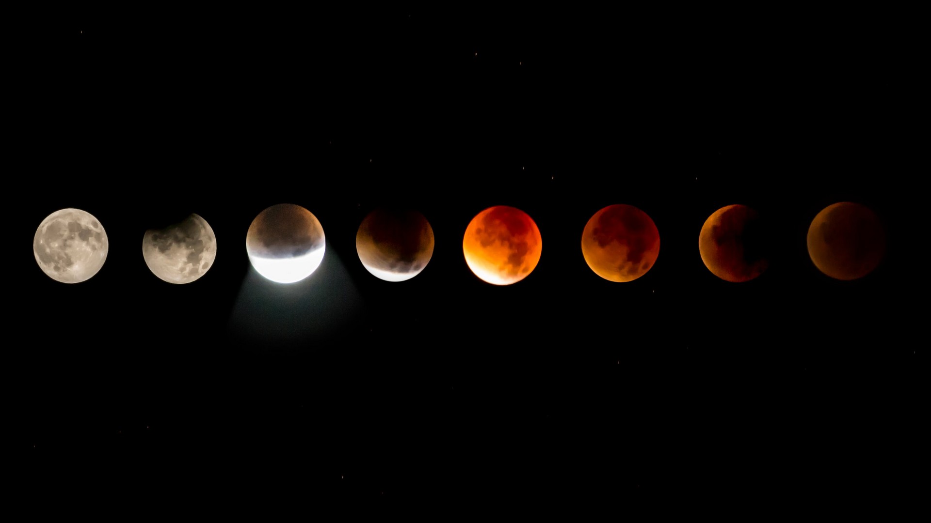Blood Moon Lunar Eclipse Wallpaper