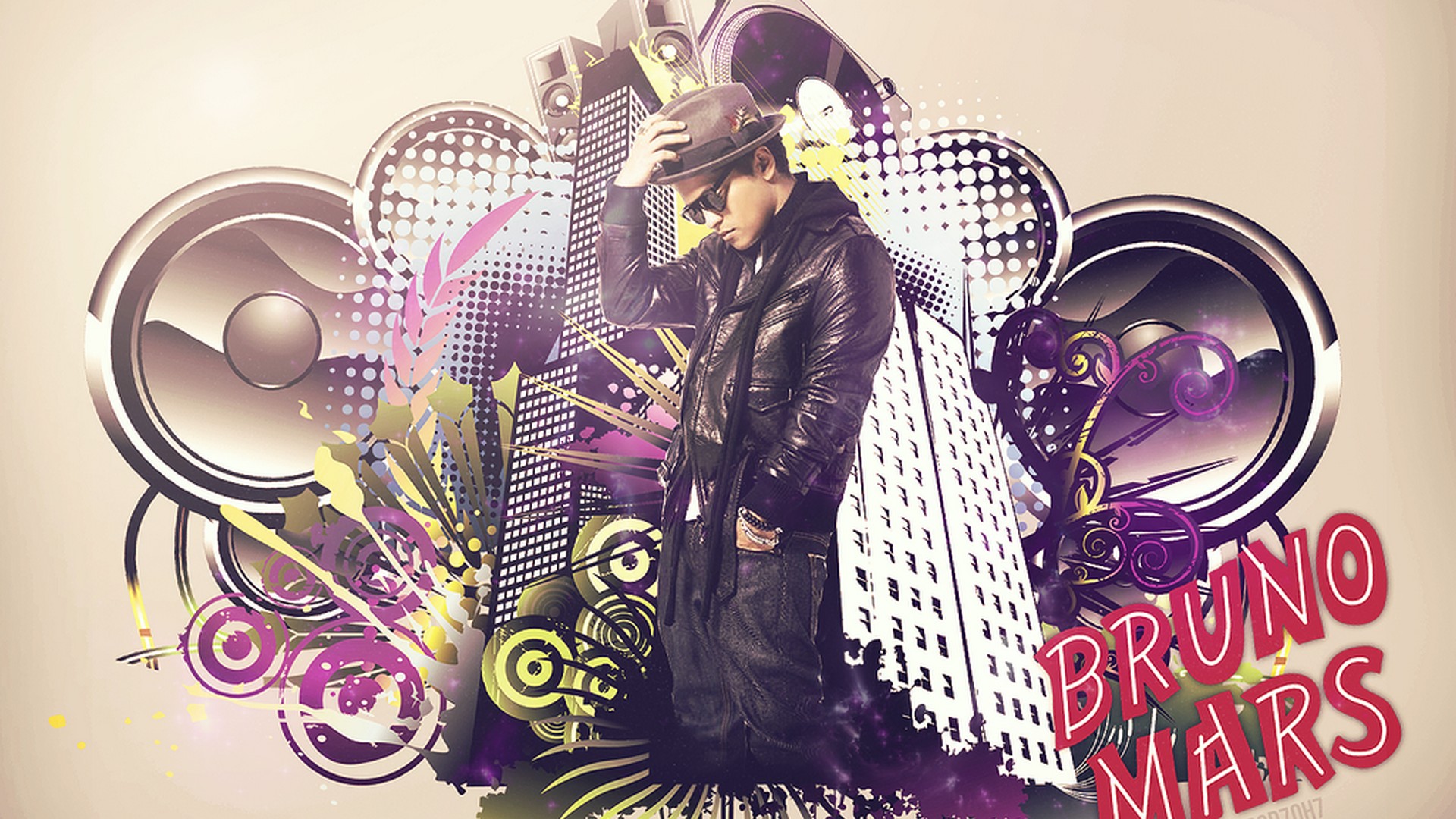 Bruno Mars Album Wallpaper 1920x1080