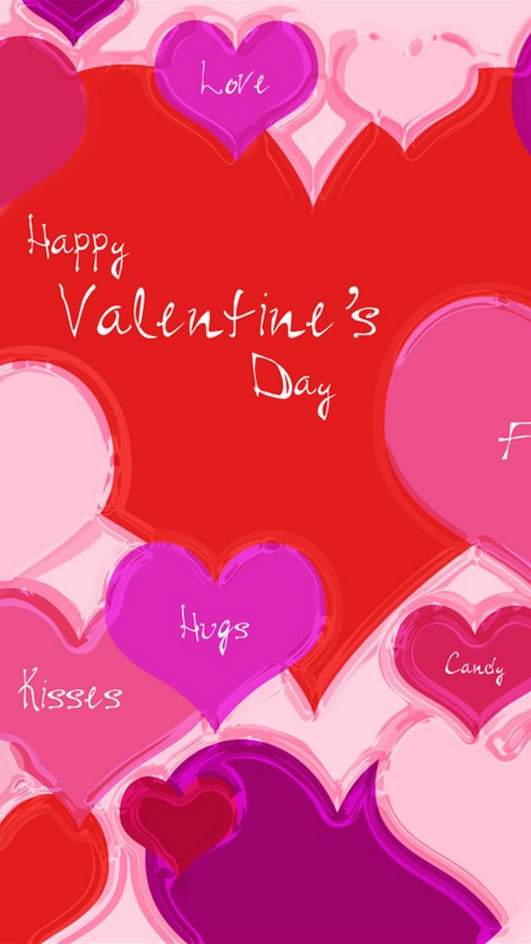 Happy Valentine iPhone 7 Wallpaper 1080x1920
