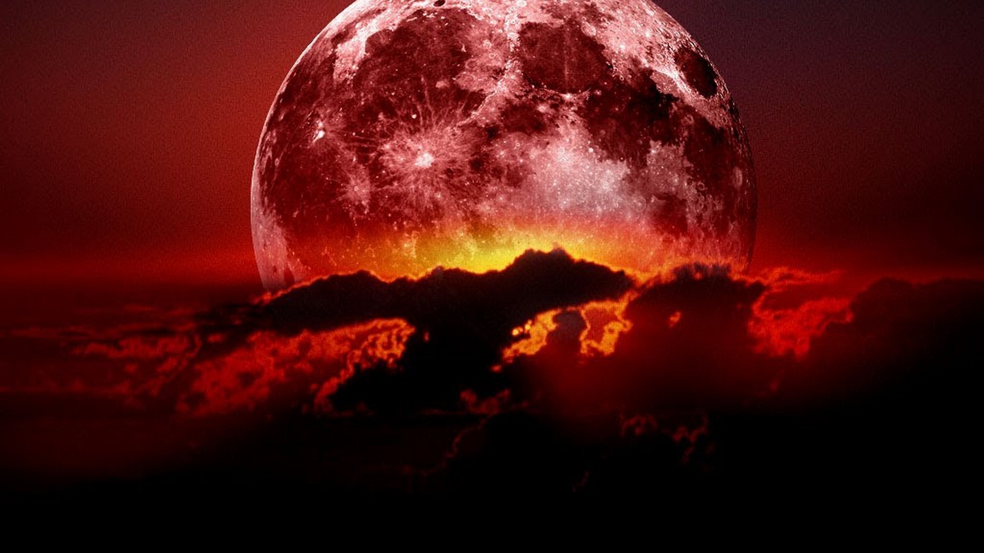 Lunar Eclipse Wallpaper HD