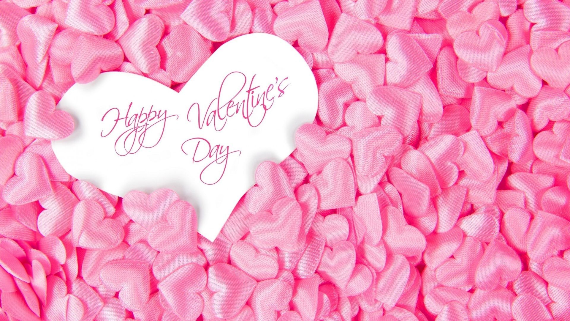 Pink Hearts Wallpaper Valentine