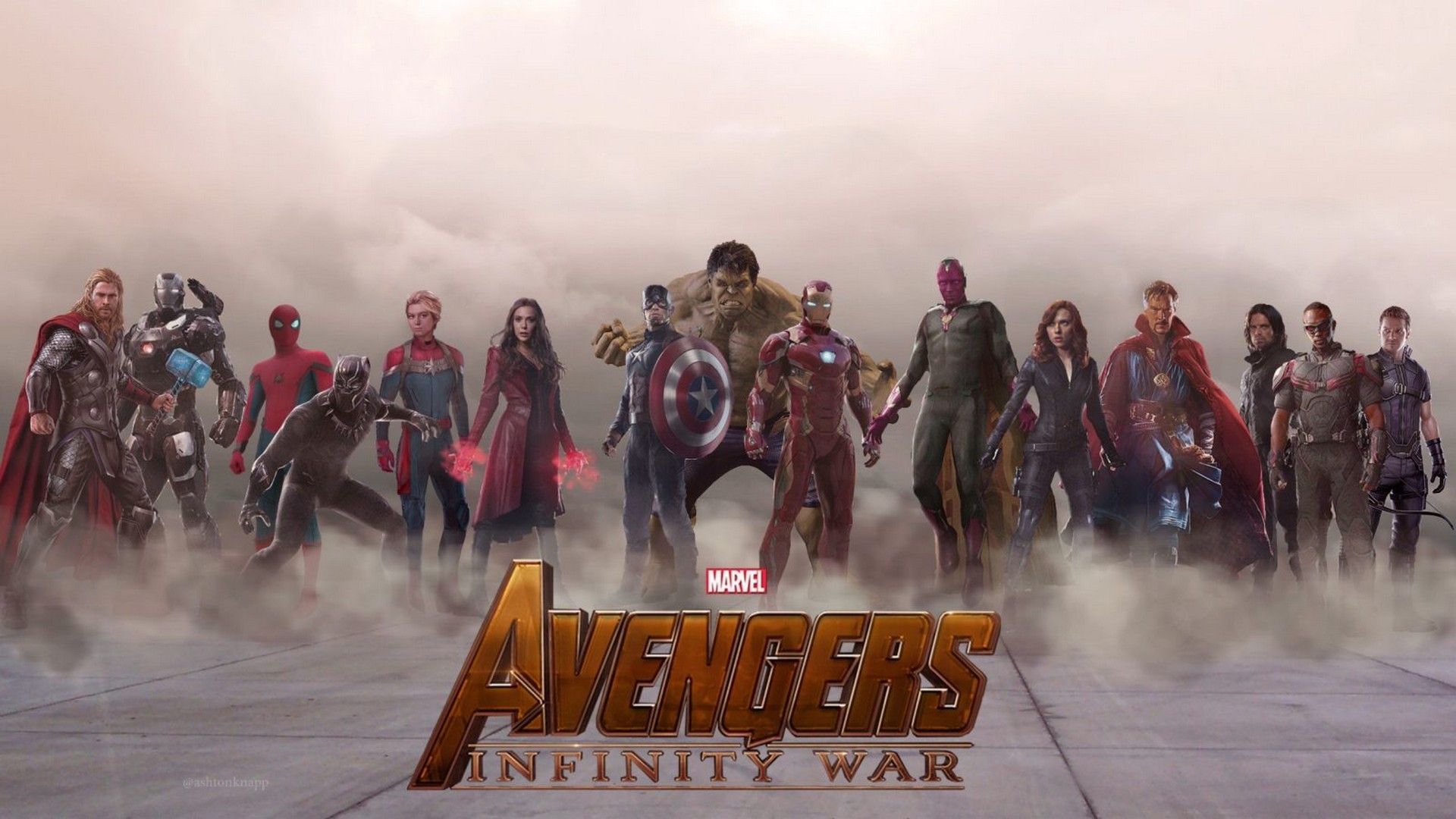 Avengers Infinity War HD Wallpaper With Resolution 1920X1080