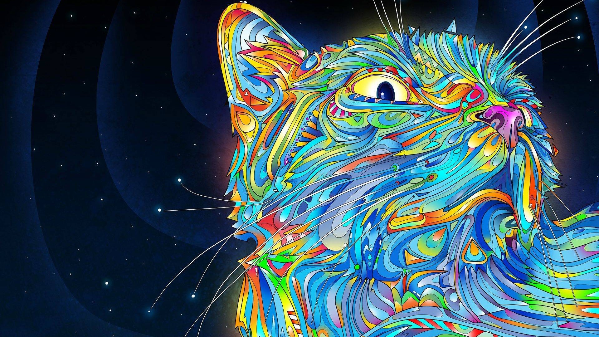 Best Cool Trippy Wallpaper HD With Resolution 1920X1080
