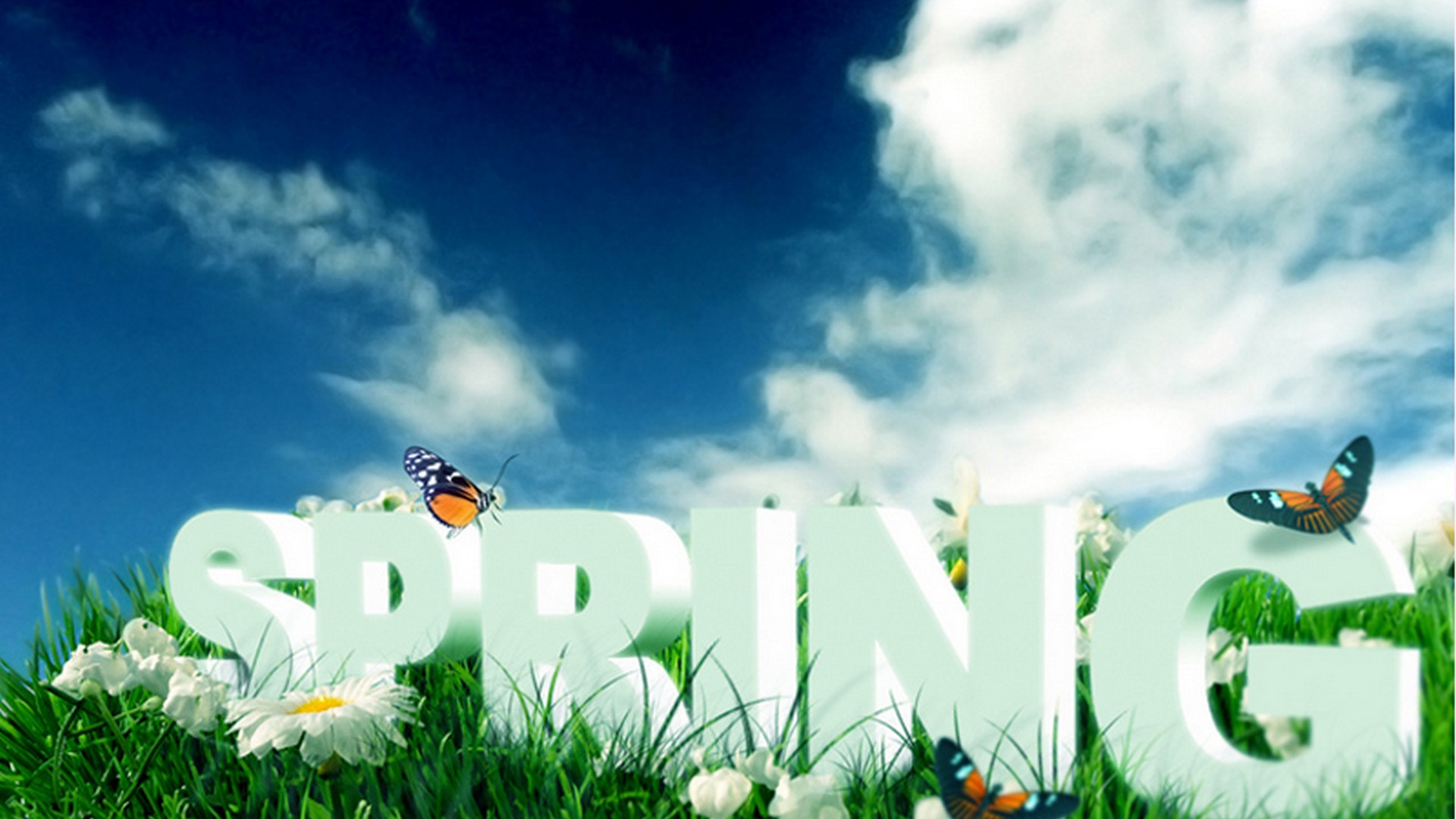 Hello Spring For Windows With Resolution 1920X1080