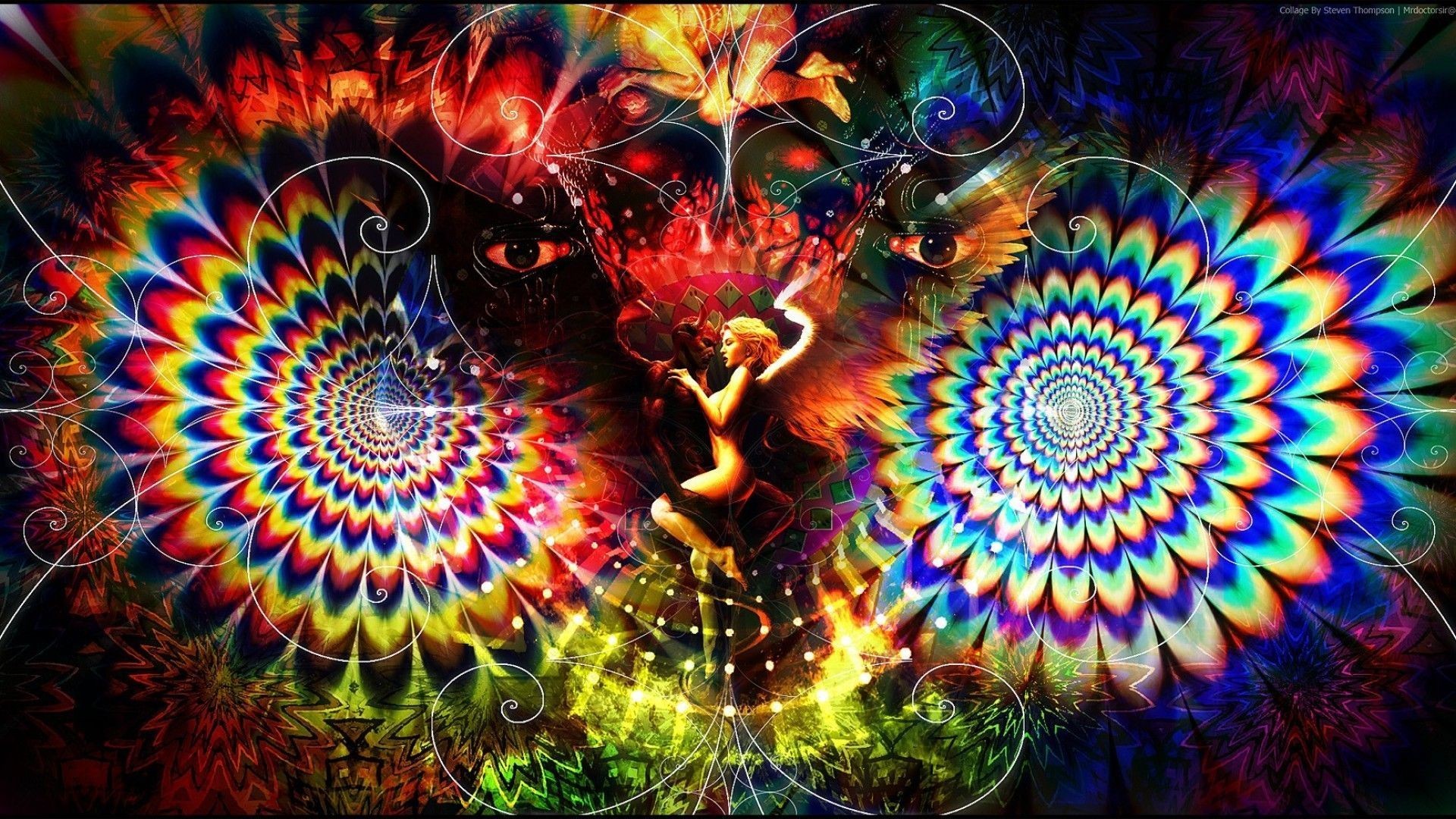 Psychedelic HD Backgrounds 1920x1080