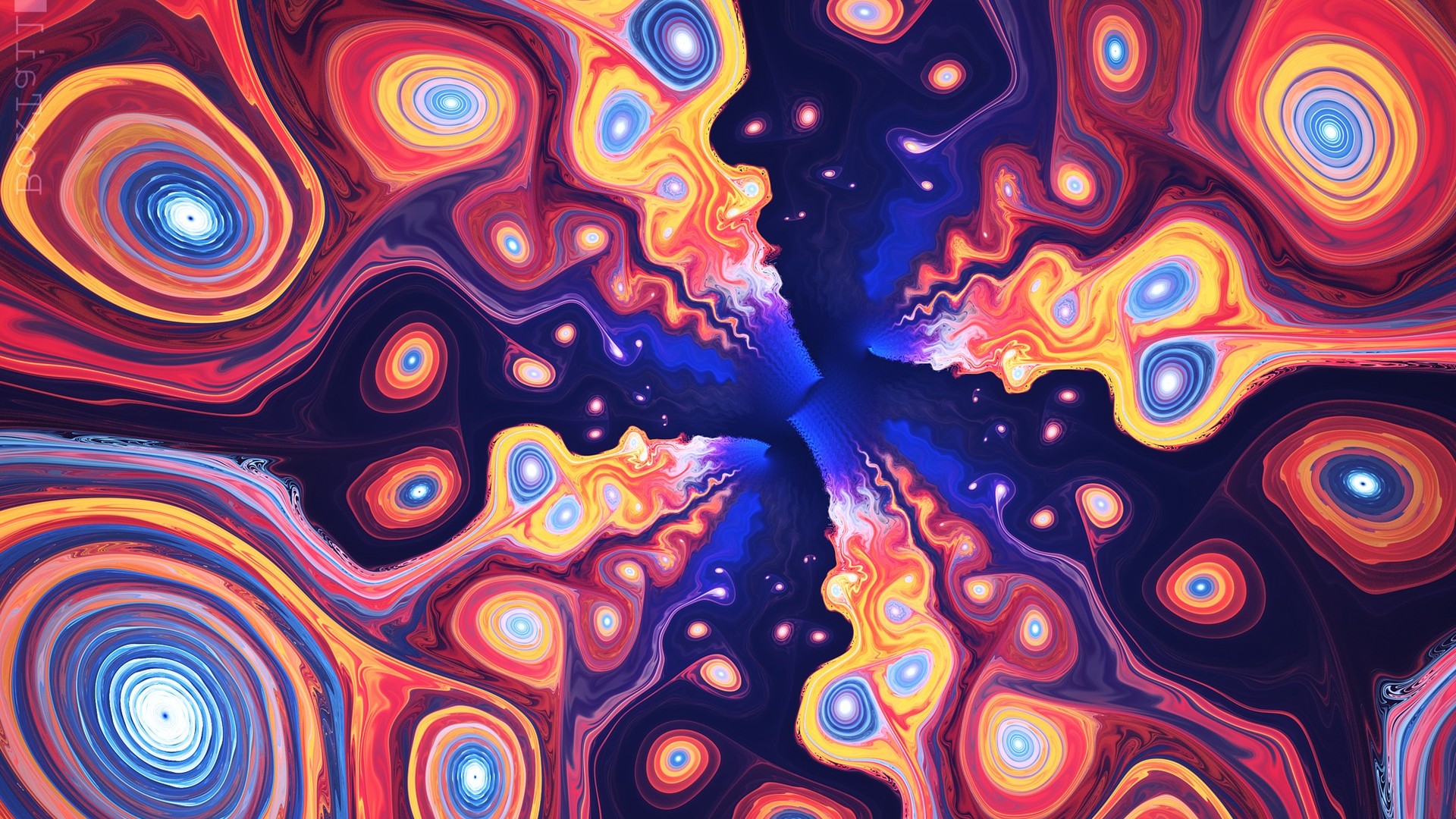 Psychedelic Wallpaper HD With Resolution 1920X1080