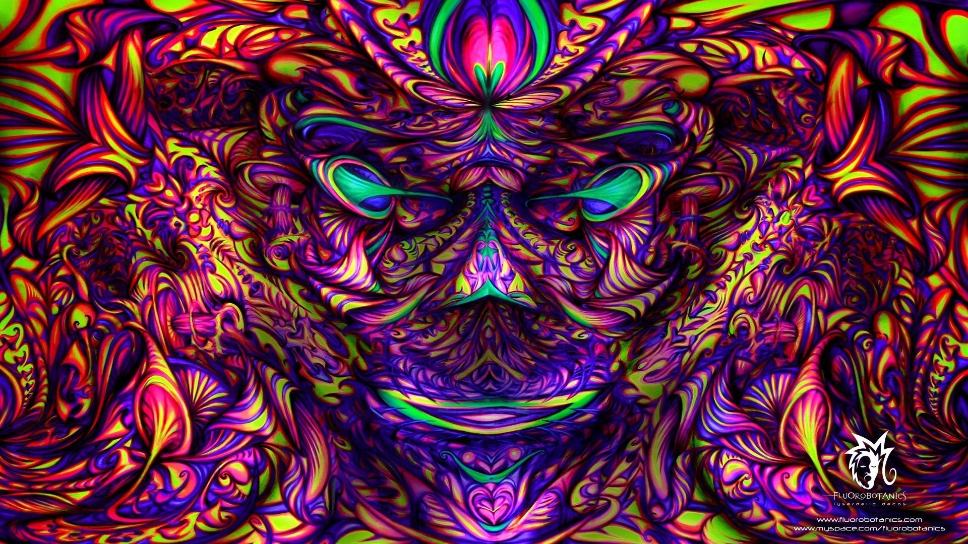 Trippy Background Wallpaper HD With Resolution 1920X1080