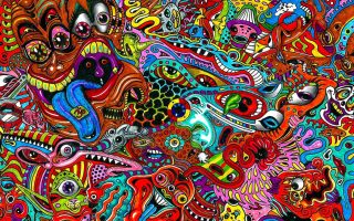 Trippy Colorful Desktop Backgrounds With Resolution 1920X1080