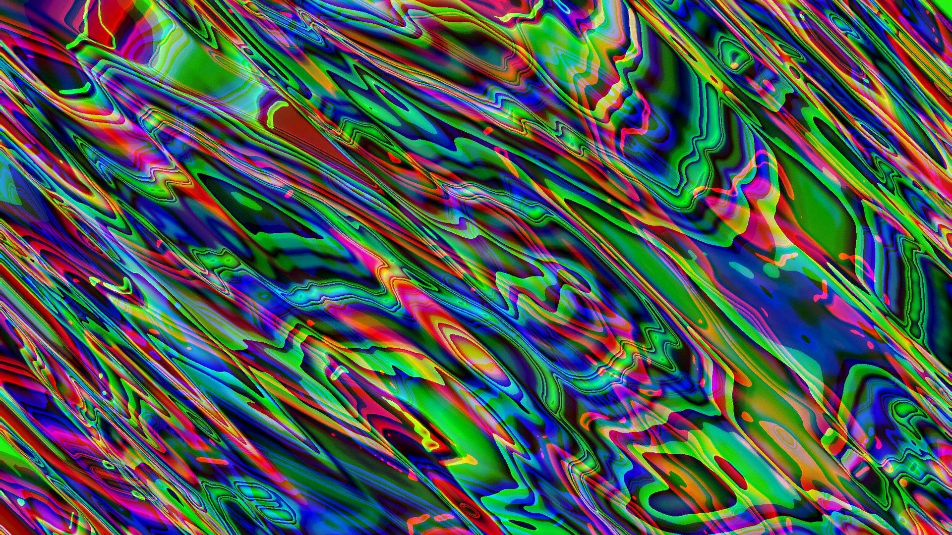 Trippy Colorful HD Backgrounds With Resolution 1920X1080