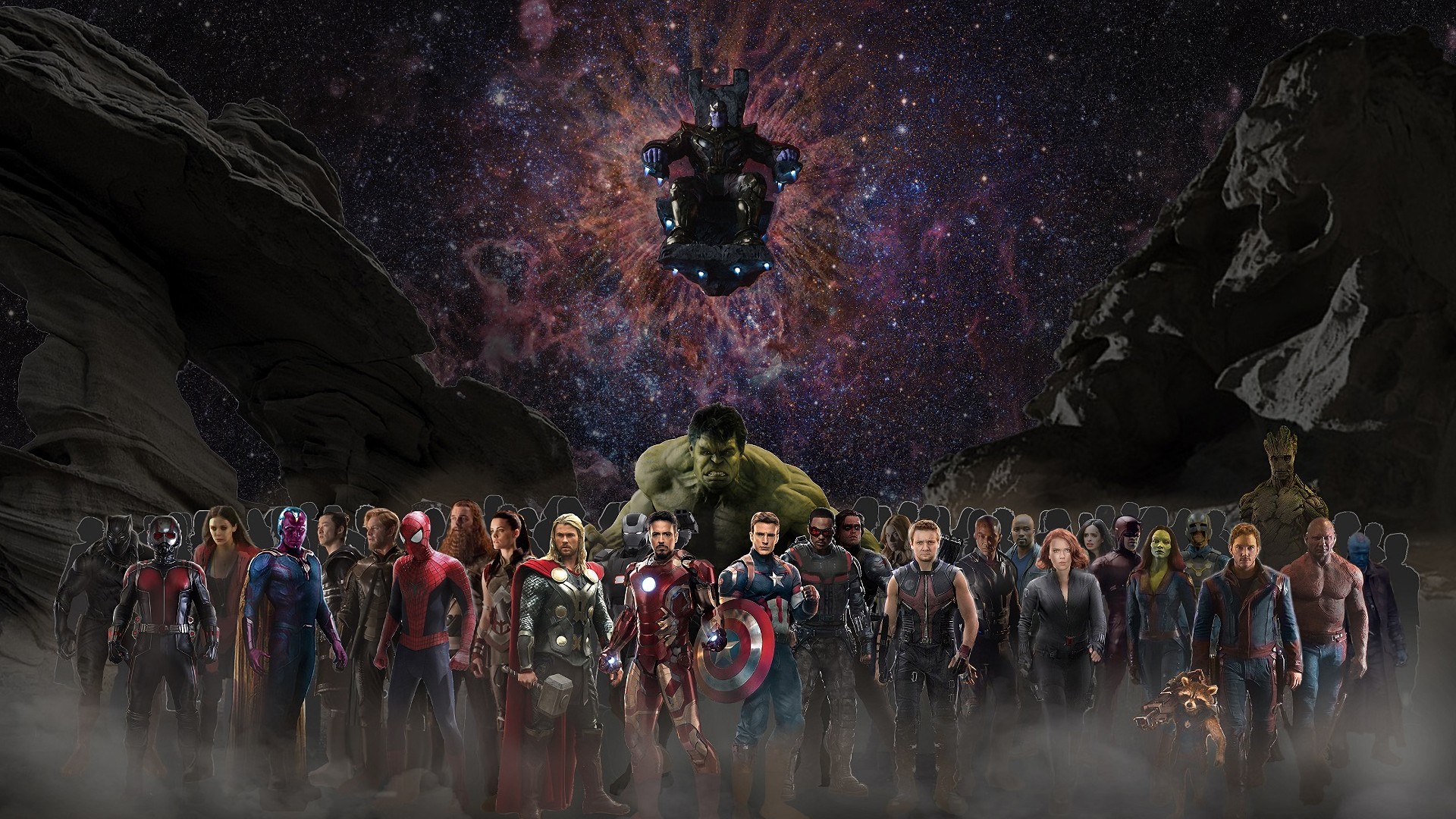 Wallpaper Avengers Infinity War HD 1920x1080