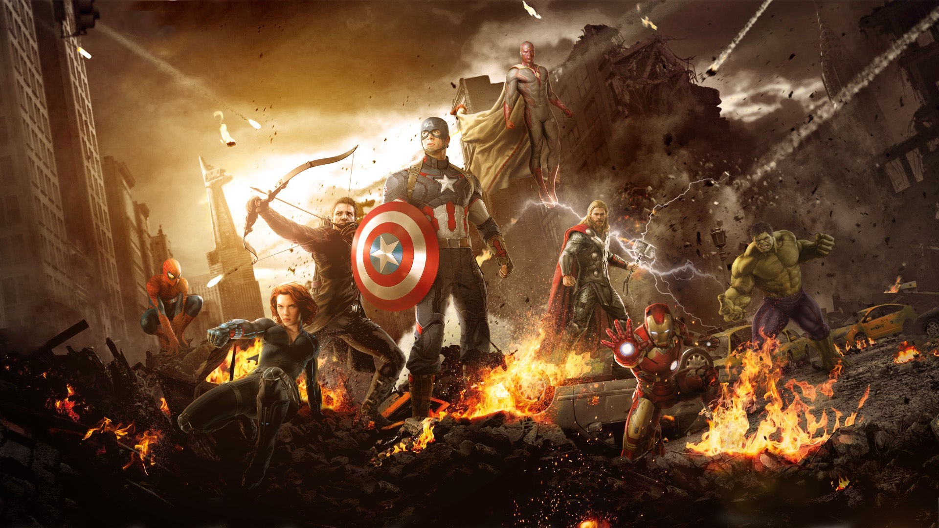 avengers live wallpaper iphone