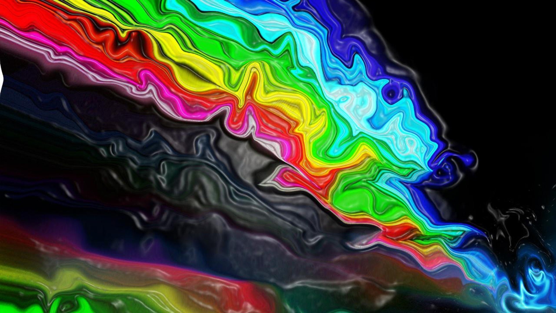Wallpaper HD Trippy Colorful With Resolution 1920X1080