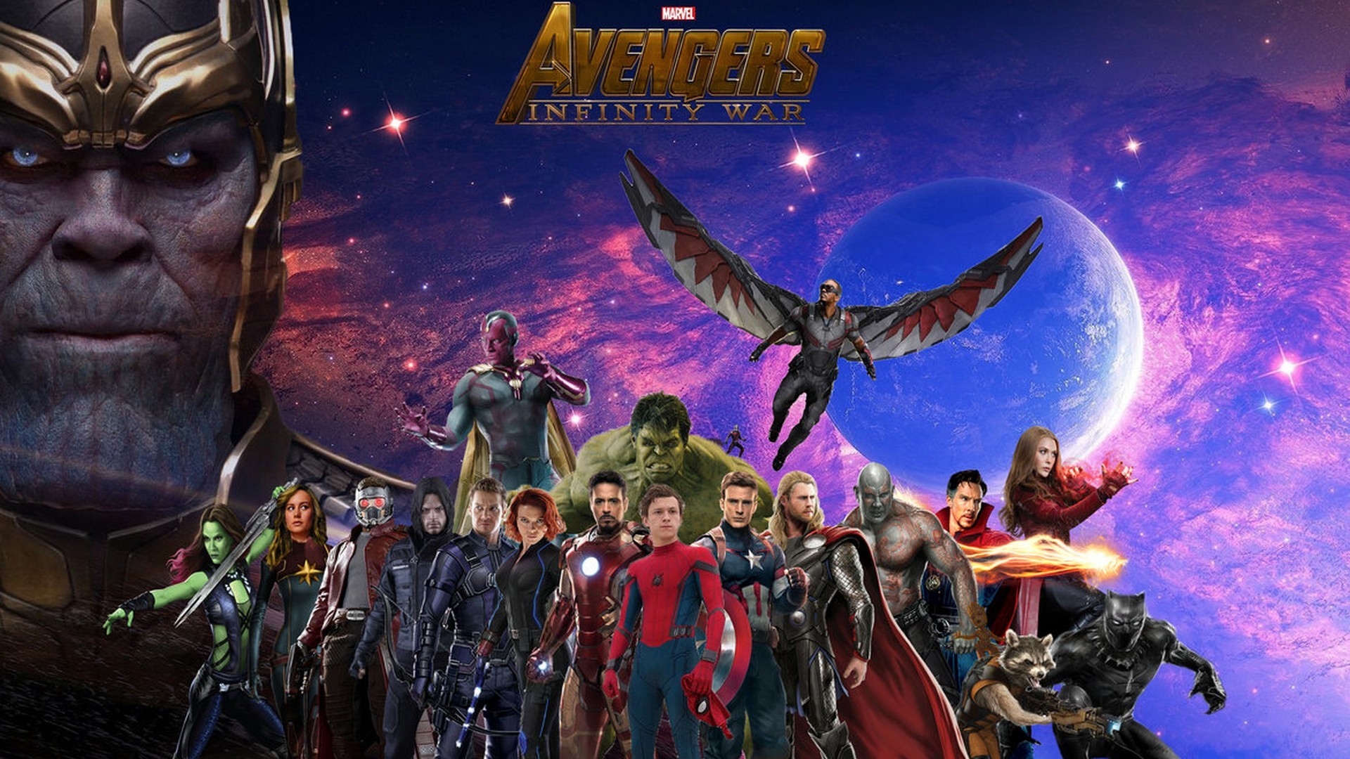 Wallpapers Avengers Infinity War With Resolution 1920X1080