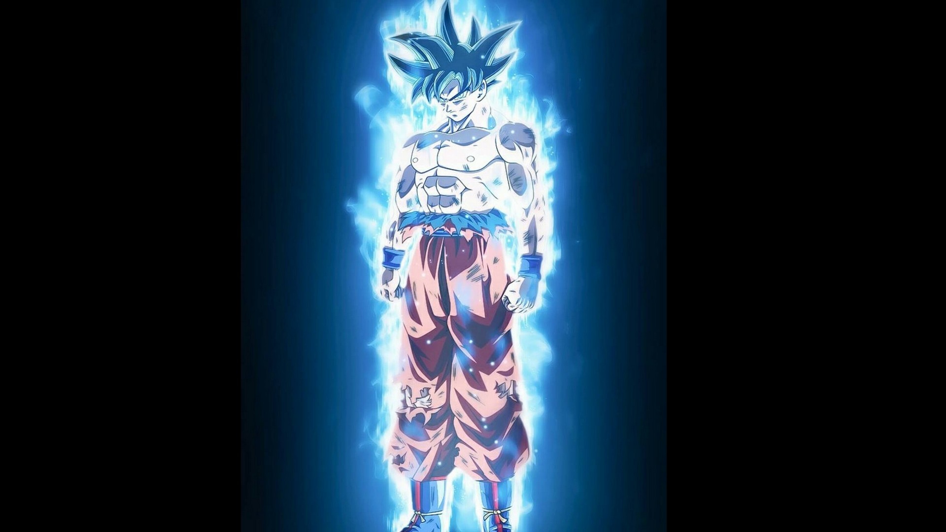 Goku Background Wallpaper HD With Resolution 1920X1080 pixel. You can make this wallpaper for your Desktop Computer Backgrounds, Mac Wallpapers, Android Lock screen or iPhone Screensavers