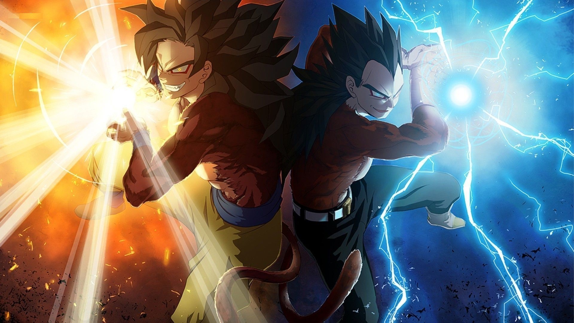 Goku SSJ4 Desktop Backgrounds with image resolution 1920x1080 pixel. You can make this wallpaper for your Desktop Computer Backgrounds, Mac Wallpapers, Android Lock screen or iPhone Screensavers