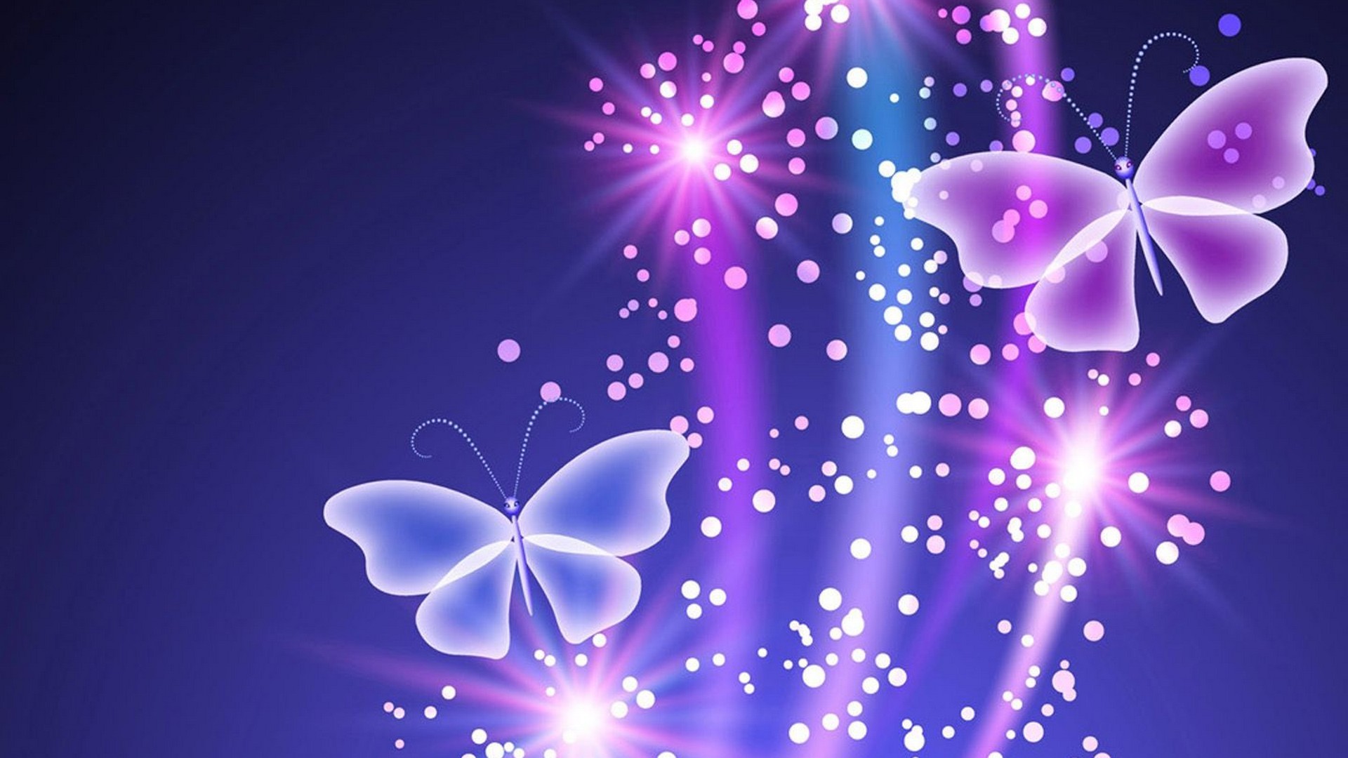 Purple Butterfly HD Backgrounds With Resolution 1920X1080