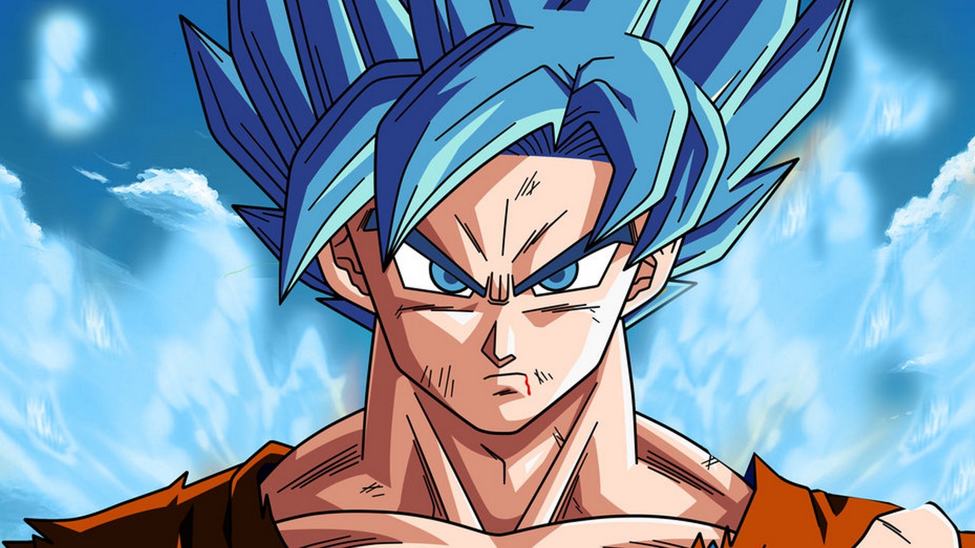 Wallpaper Goku SSJ Blue HD with image resolution 1920x1080 pixel. You can make this wallpaper for your Desktop Computer Backgrounds, Mac Wallpapers, Android Lock screen or iPhone Screensavers