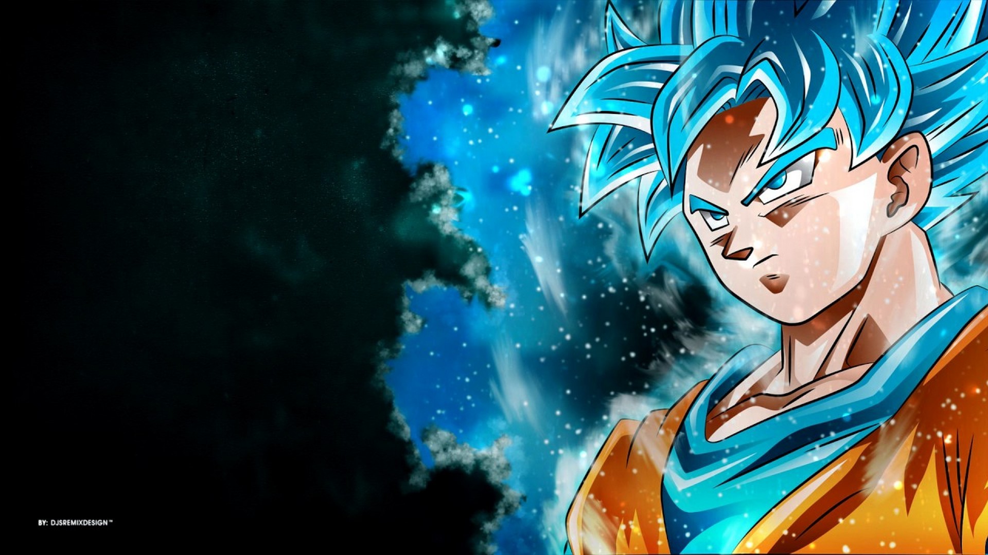 Wallpaper HD Goku SSJ Blue - Live Wallpaper HD