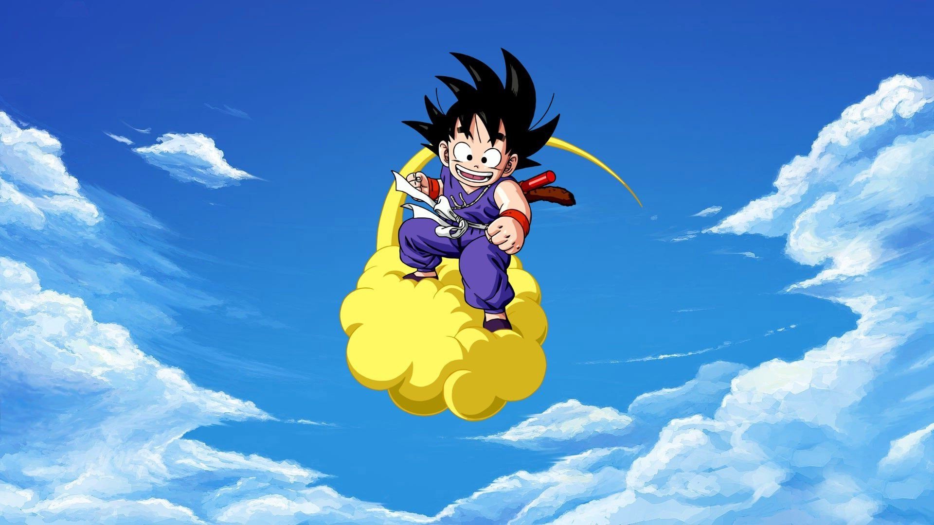 Wallpaper HD Kid Goku with image resolution 1920x1080 pixel. You can make this wallpaper for your Desktop Computer Backgrounds, Mac Wallpapers, Android Lock screen or iPhone Screensavers