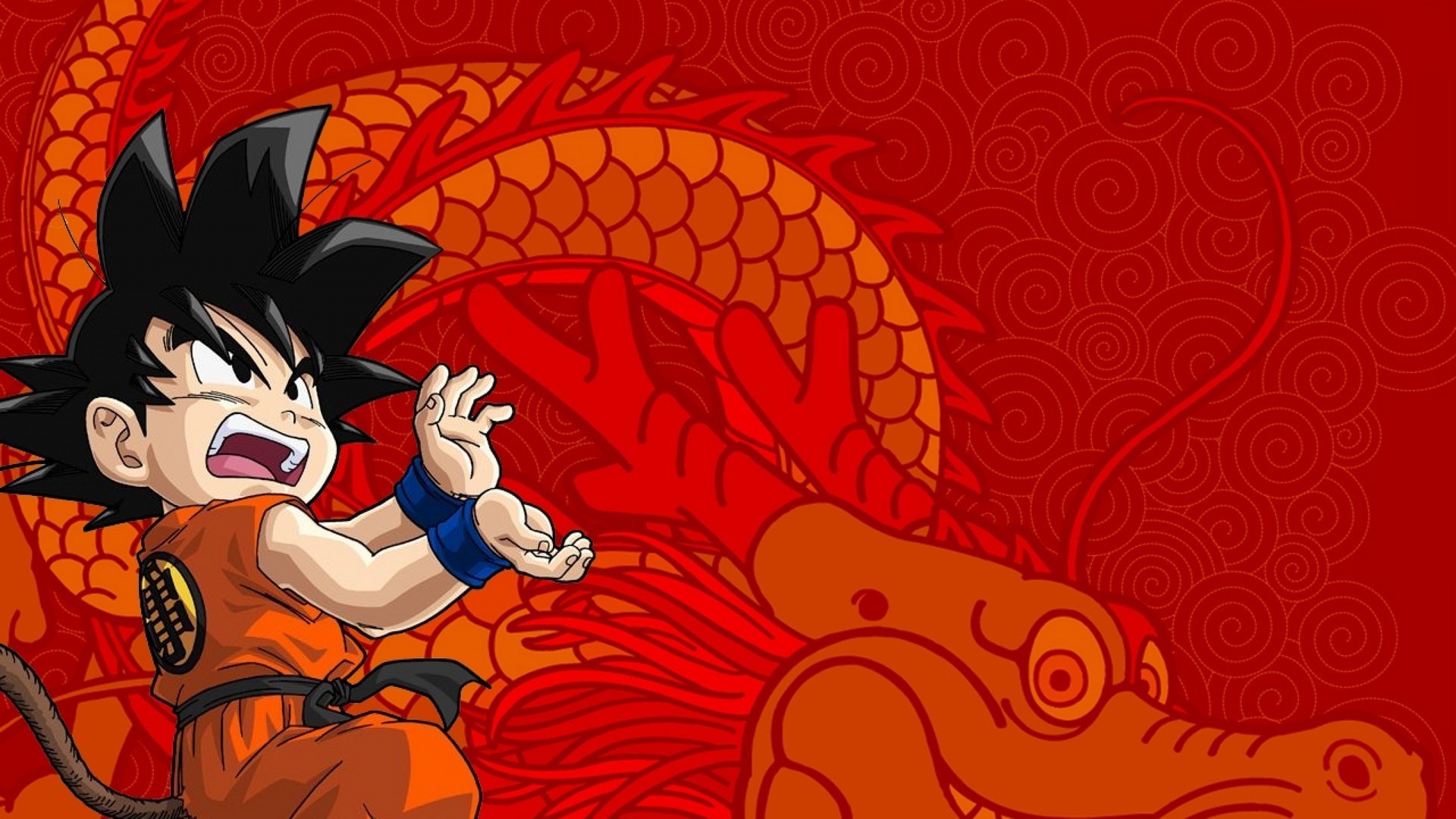 Wallpapers Kid Goku with image resolution 1920x1080 pixel. You can make this wallpaper for your Desktop Computer Backgrounds, Mac Wallpapers, Android Lock screen or iPhone Screensavers