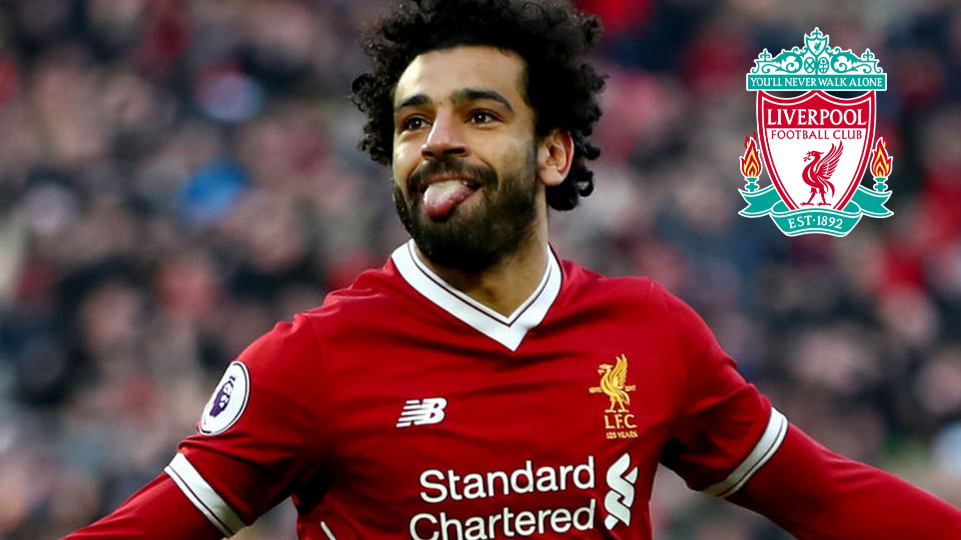 Liverpool Mohamed Salah HD Wallpaper with image resolution 1920x1080 pixel. You can make this wallpaper for your Desktop Computer Backgrounds, Mac Wallpapers, Android Lock screen or iPhone Screensavers