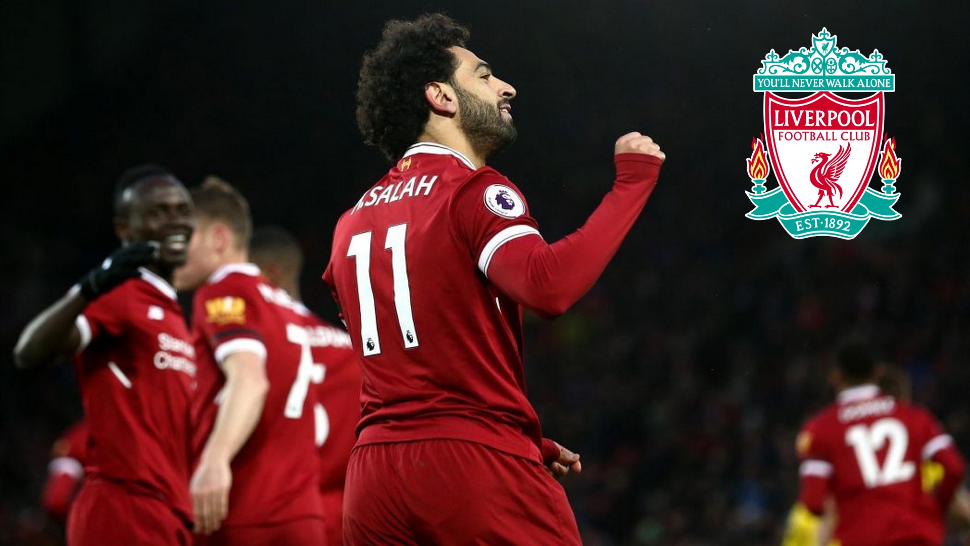 Mohamed Salah Background Wallpaper HD With Resolution 1920X1080 pixel. You can make this wallpaper for your Desktop Computer Backgrounds, Mac Wallpapers, Android Lock screen or iPhone Screensavers