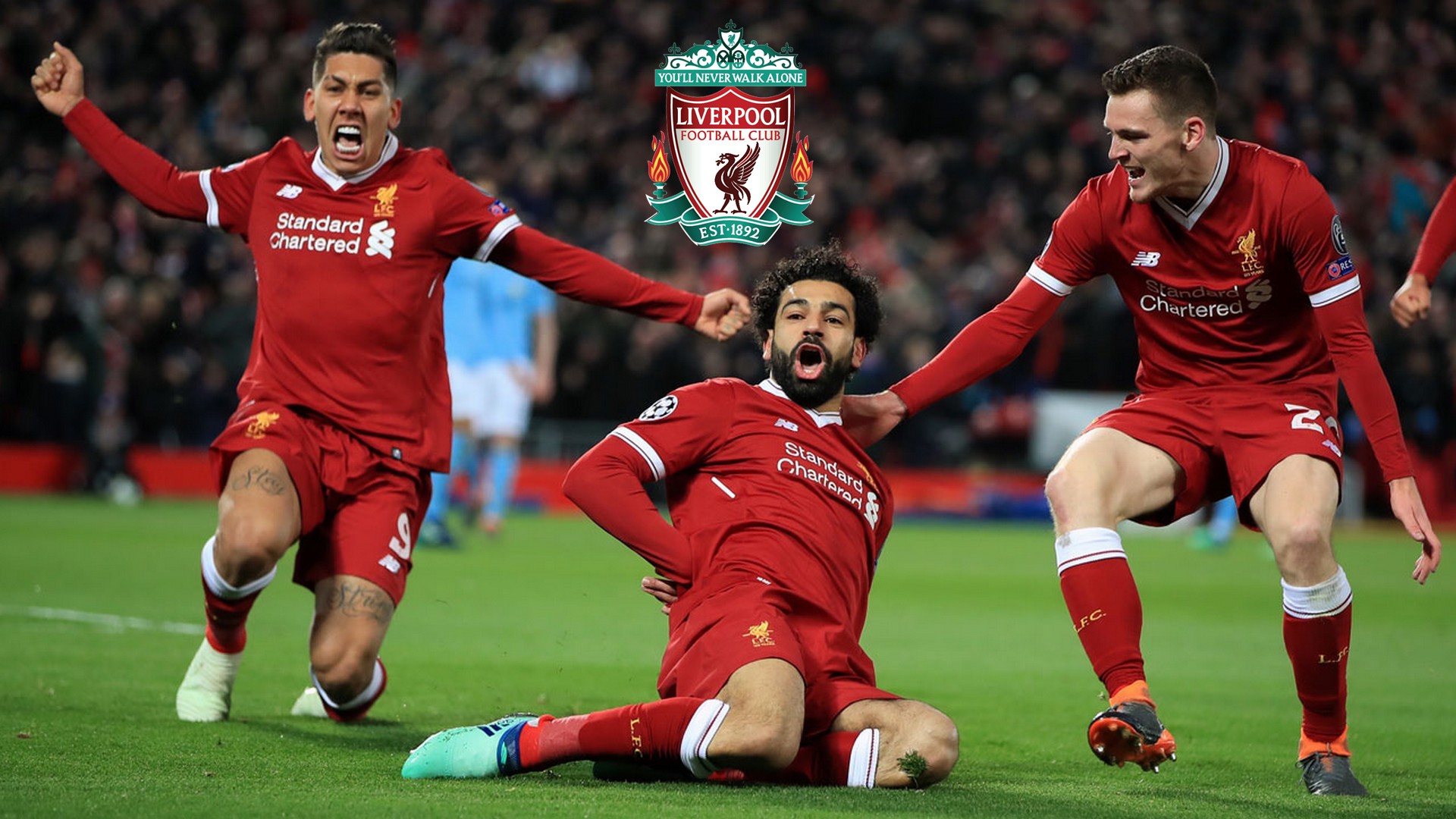 Mohamed Salah Desktop Backgrounds With Resolution 1920X1080 pixel. You can make this wallpaper for your Desktop Computer Backgrounds, Mac Wallpapers, Android Lock screen or iPhone Screensavers