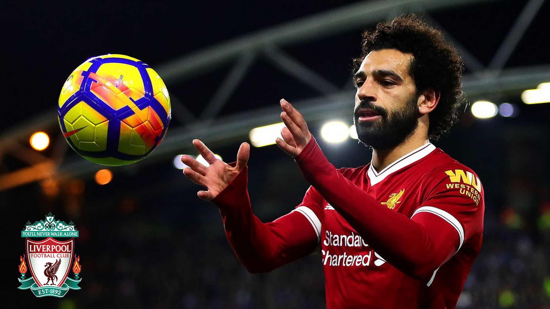 Mohamed Salah Liverpool HD Wallpaper with image resolution 1920x1080 pixel. You can make this wallpaper for your Desktop Computer Backgrounds, Mac Wallpapers, Android Lock screen or iPhone Screensavers