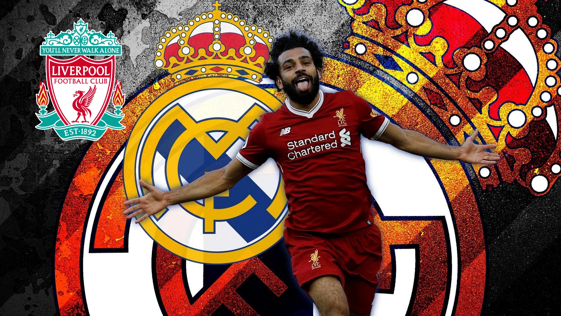 Wallpaper HD Salah Liverpool With Resolution 1920X1080 pixel. You can make this wallpaper for your Desktop Computer Backgrounds, Mac Wallpapers, Android Lock screen or iPhone Screensavers