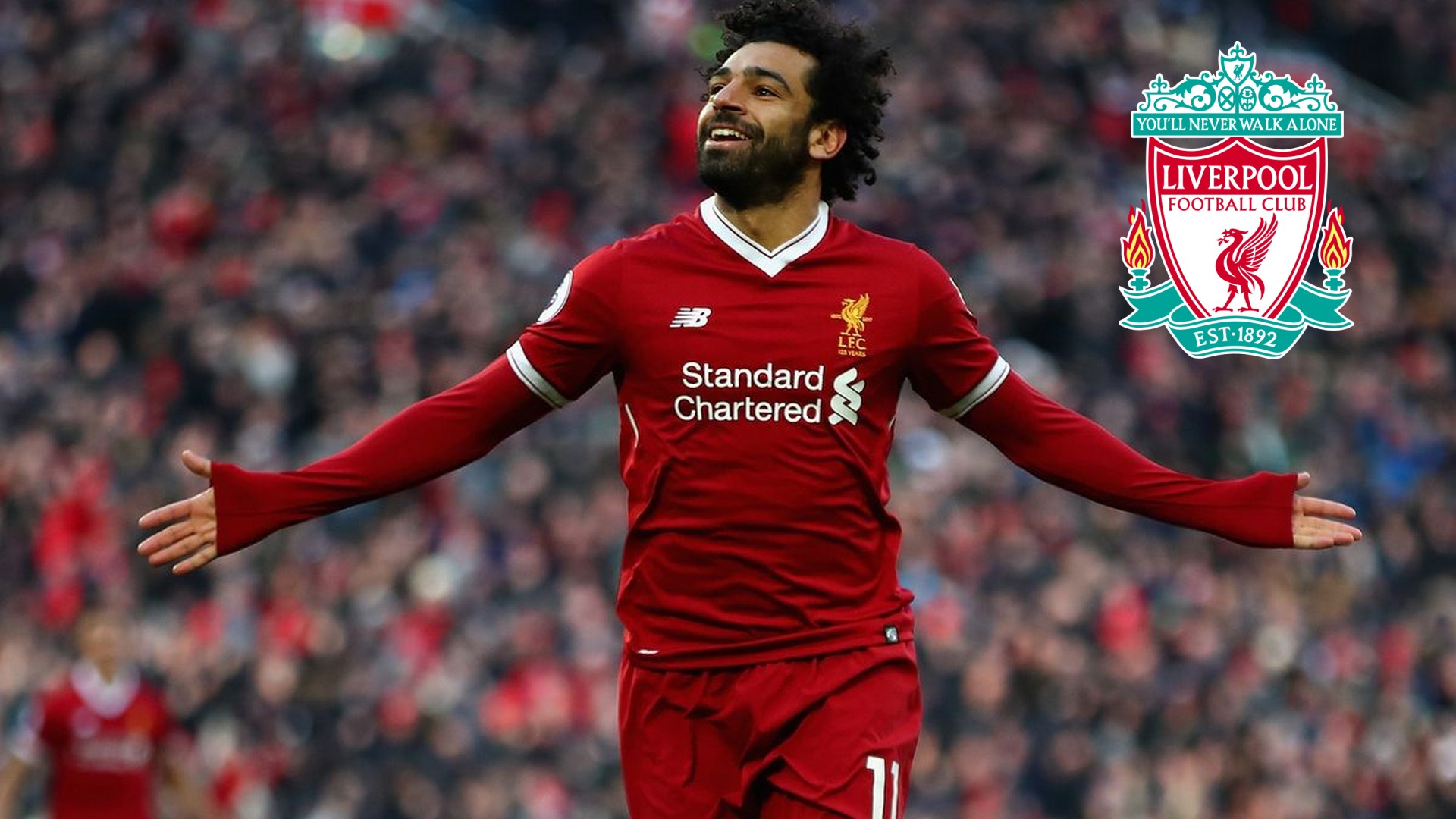 Wallpaper Mohamed Salah Liverpool HD With Resolution 1920X1080 pixel. You can make this wallpaper for your Desktop Computer Backgrounds, Mac Wallpapers, Android Lock screen or iPhone Screensavers