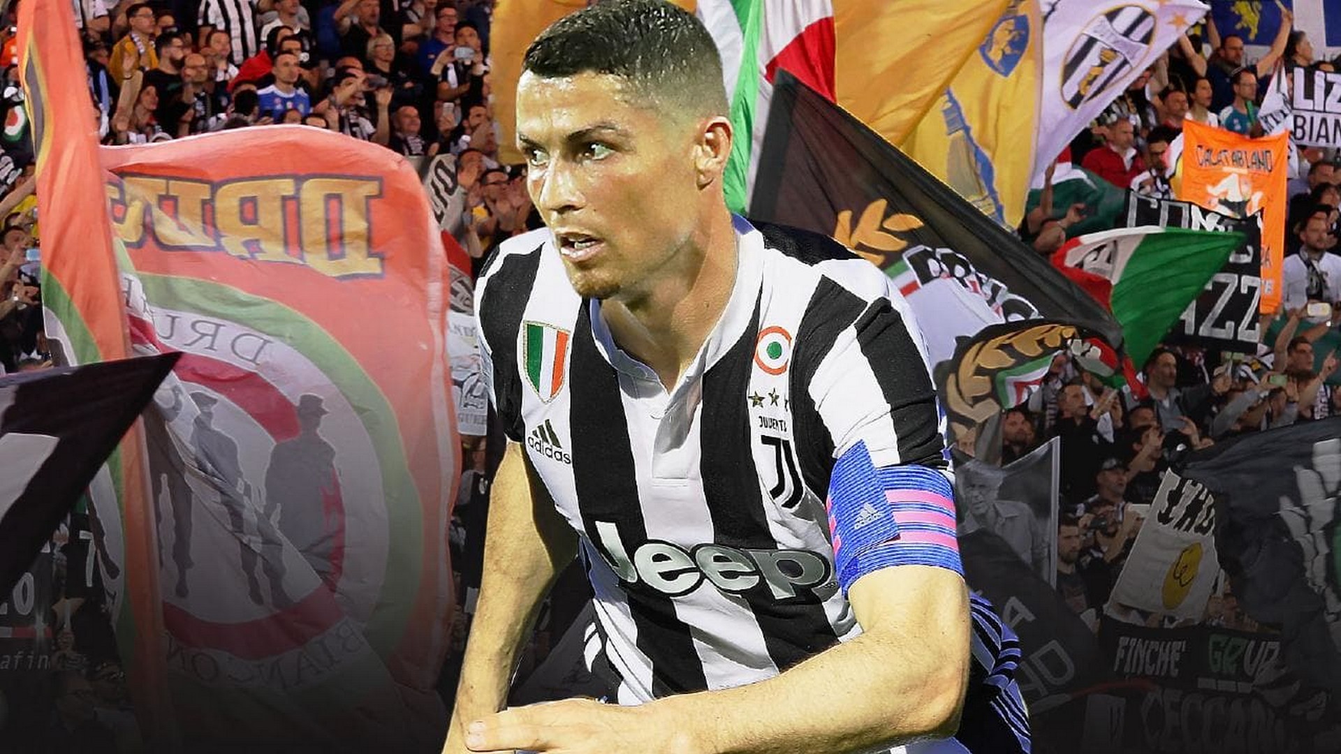 C Ronaldo Juventus Wallpaper HD with image resolution 1920x1080 pixel. You can make this wallpaper for your Desktop Computer Backgrounds, Mac Wallpapers, Android Lock screen or iPhone Screensavers
