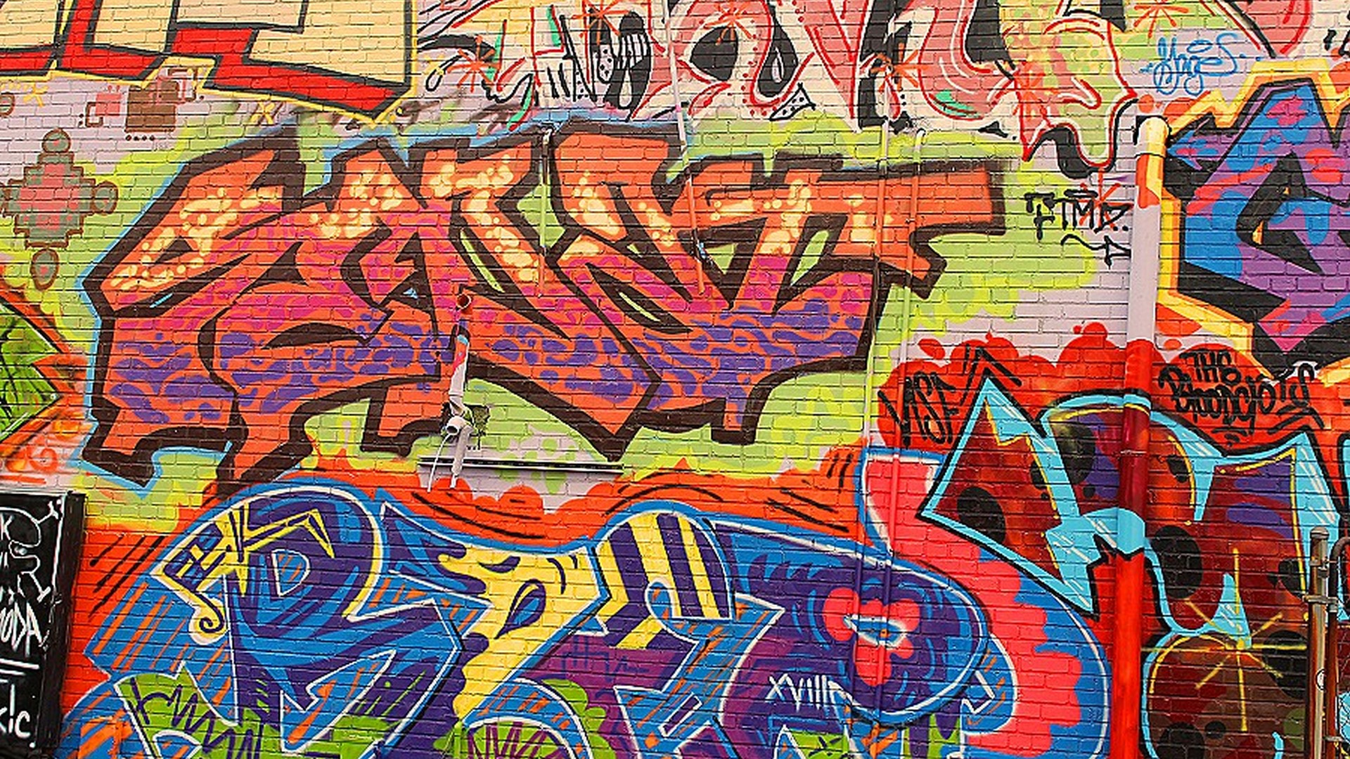 Graffiti Letters Background Wallpaper HD With Resolution 1920X1080 pixel. You can make this wallpaper for your Desktop Computer Backgrounds, Mac Wallpapers, Android Lock screen or iPhone Screensavers