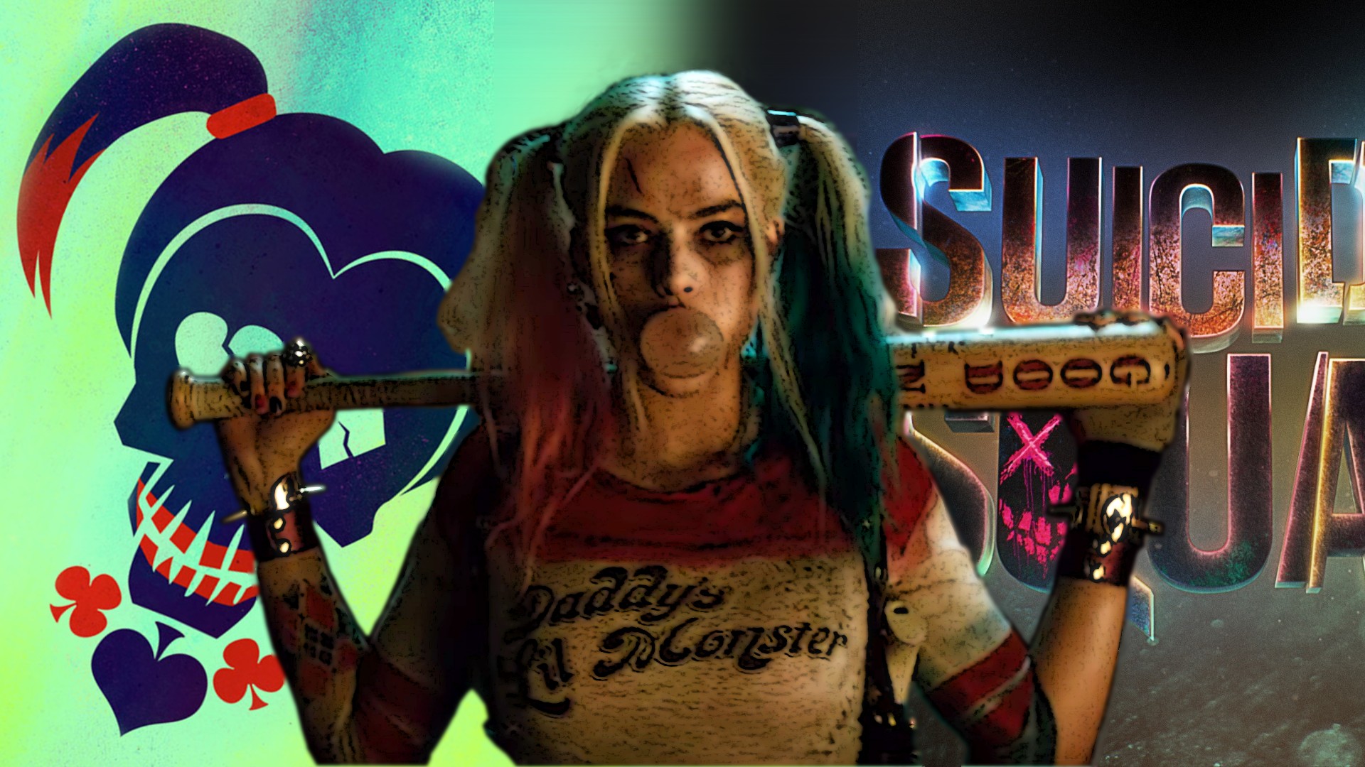 HD Wallpaper Harley Quinn Movie With Resolution 1920X1080 pixel. You can make this wallpaper for your Desktop Computer Backgrounds, Mac Wallpapers, Android Lock screen or iPhone Screensavers