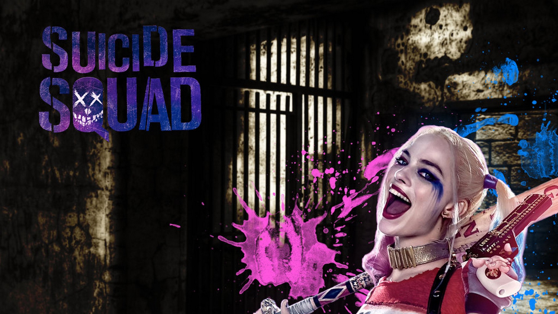 HD Wallpaper Harley Quinn Shirt With Resolution 1920X1080 pixel. You can make this wallpaper for your Desktop Computer Backgrounds, Mac Wallpapers, Android Lock screen or iPhone Screensavers